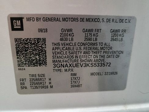 Used 2019 Chevrolet Equinox LT AWD/4WD image 33