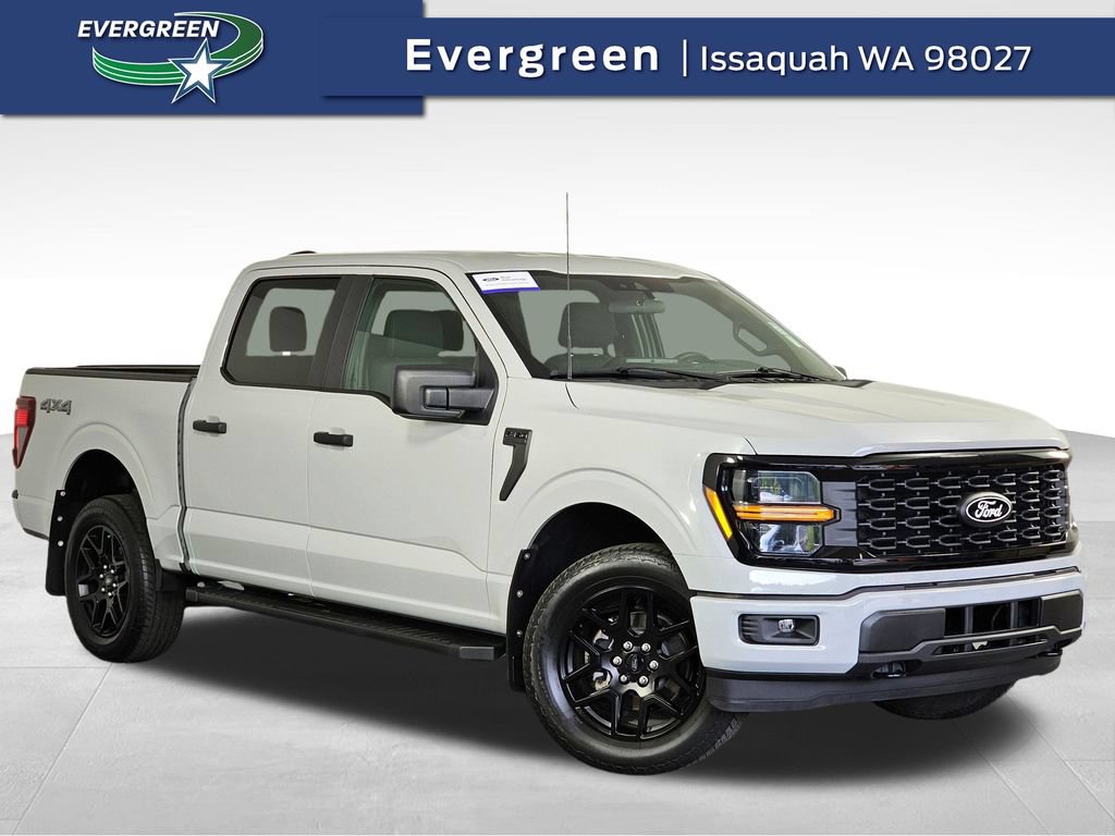Certified 2024 Ford F150 STX w/ STX Black Appearance Package AWD/4WD 360° Tour