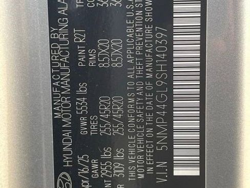 Used 2025 Hyundai Santa Fe Limited image 15