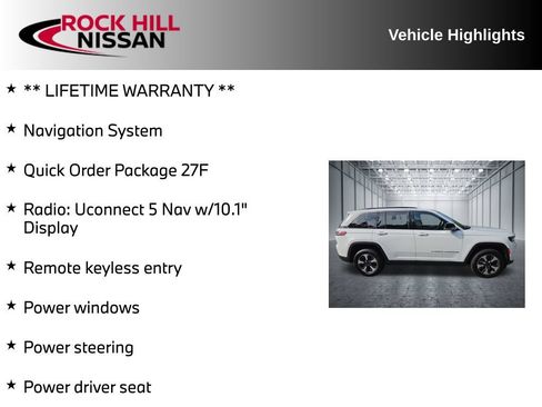 Used 2024 Jeep Grand Cherokee Limited 4xe AWD/4WD image 5