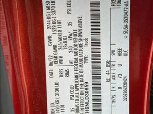 Used 2022 Ford Ranger Lariat w/ Equipment Group 501A High image 24