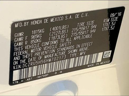 Used 2017 Honda HR-V EX image 32