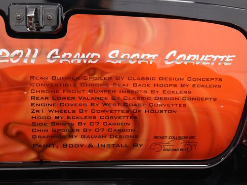 Used 2011 Chevrolet Corvette Grand Sport w/ Preferred Equipment Group image 46