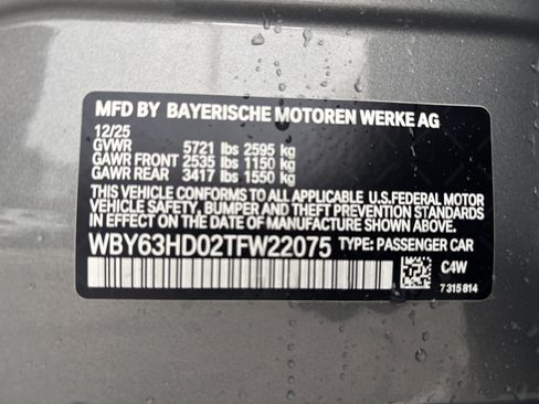Used 2026 BMW i4 eDrive40 w/ Parking Assistance Package RWD image 32
