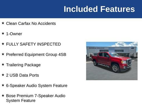 Used 2021 GMC Canyon AT4 w/ Trailering Package AWD/4WD image 5