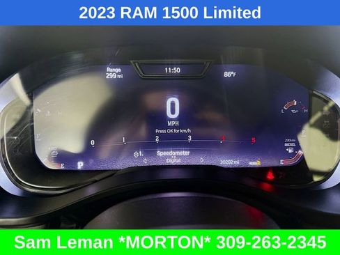 Used 2023 RAM 1500 Limited w/ Body Color Bumper Group image 12