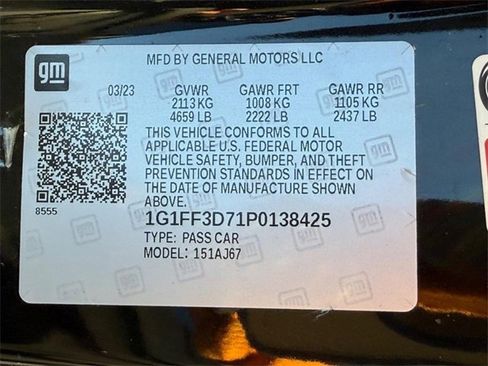 Used 2023 Chevrolet Camaro LT w/ RS Package image 26