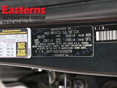Used 2025 Kia K4 FWD image 33