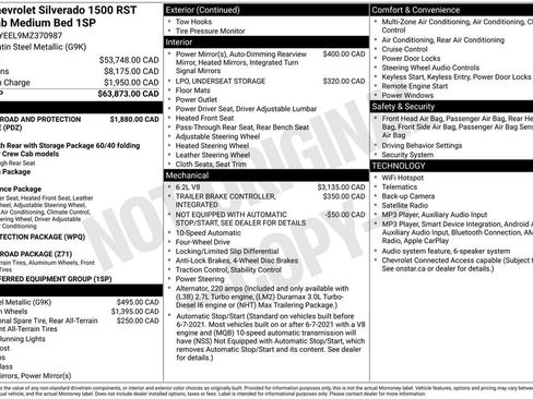 Used 2021 Chevrolet Silverado 1500 RST AWD/4WD image 5
