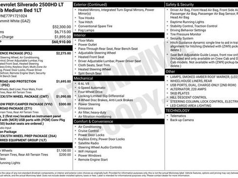 Used 2023 Chevrolet Silverado 2500 LT w/ Convenience Package AWD/4WD image 2