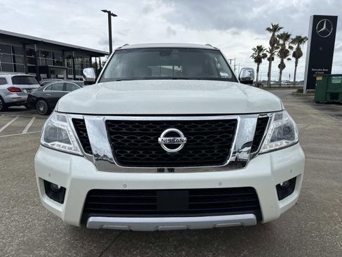 Used 2017 Nissan Armada Platinum w/ Captain Seat Package RWD image 2