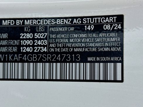 Certified 2025 Mercedes-Benz C 300 Sedan image 26