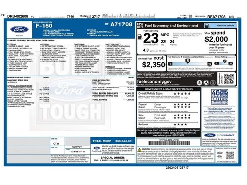 Used 2024 Ford F150 XLT w/ Mobile Office Package AWD/4WD image 2