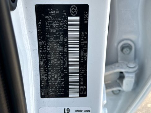 Used 2026 Toyota Camry LE FWD image 5