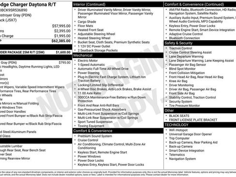 New 2025 Dodge Charger R/T w/ Quick Order Package 25M R/T image 6