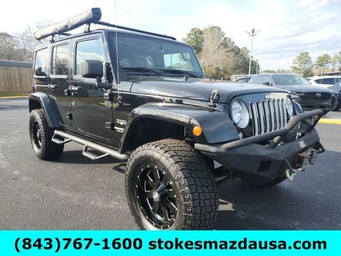 Used 2016 Jeep Wrangler Unlimited Sahara w/ Max Tow Package image 1
