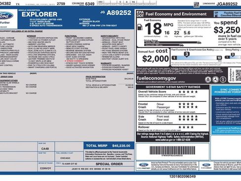 Used 2018 Ford Explorer Limited image 18