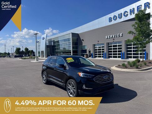 Certified 2024 Ford Edge Titanium w/ Equipment Group 301A AWD/4WD image 1