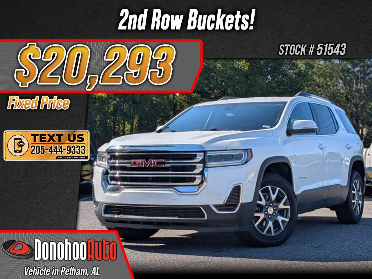 Used 2022 GMC Acadia SLE w/ Driver Convenience Package FWD image 1