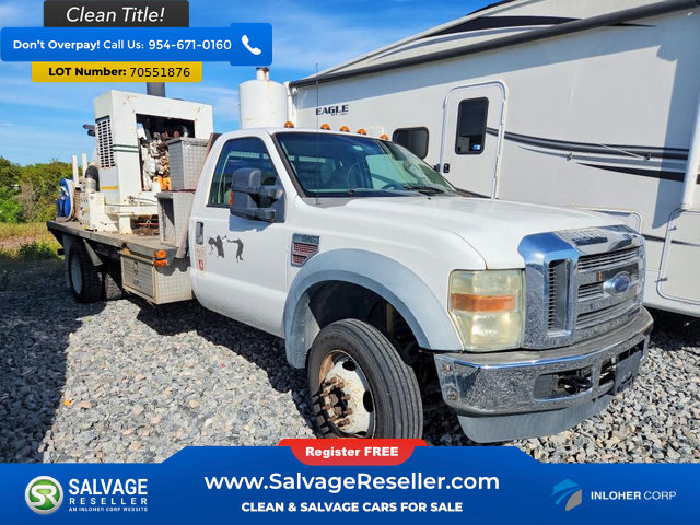 Used 2008 Ford F550 4x4 Regular Cab Super Duty image 5
