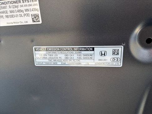 New 2026 Honda Accord SE image 16