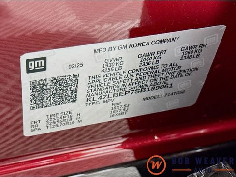 Used 2025 Buick Envista Sport Touring w/ Convenience I Package FWD image 39