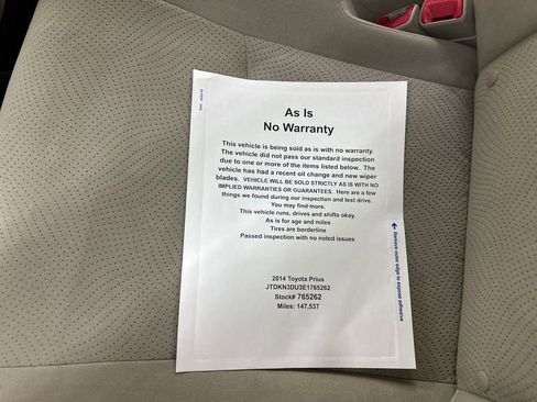 Used 2014 Toyota Prius Two image 29