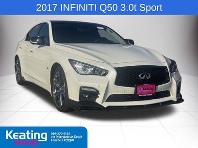 Used 2017 INFINITI Q50 Sport