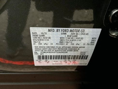 New 2026 Ford Explorer Active image 33