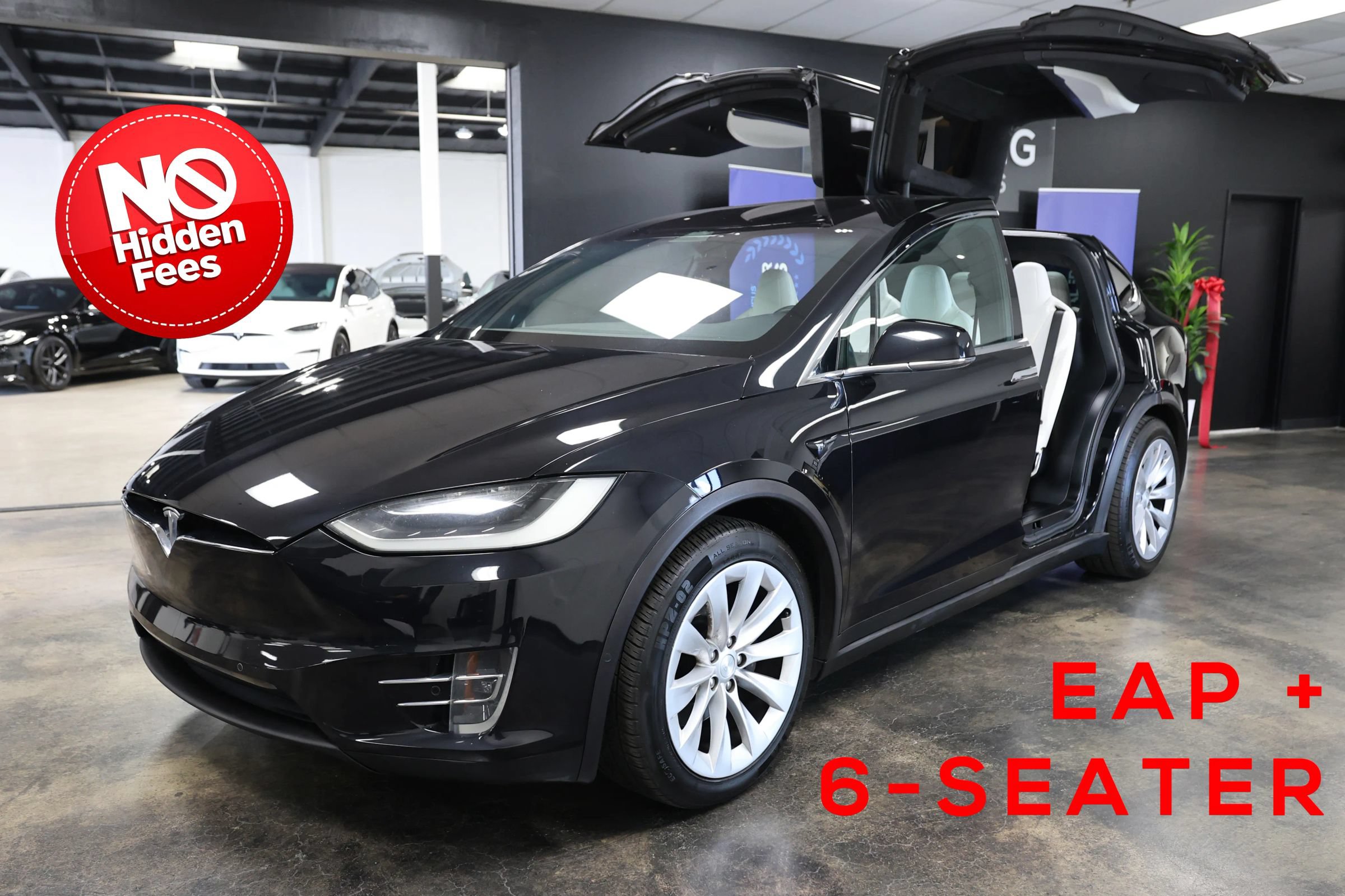 Used 2017 Tesla Model X 90D AWD/4WD image 1
