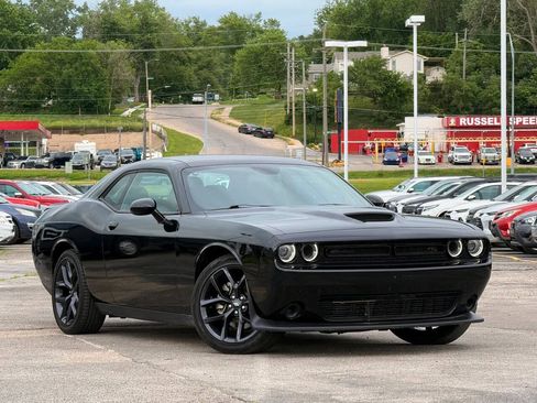 Used 2023 Dodge Challenger R/T w/ Blacktop Package RWD image 1