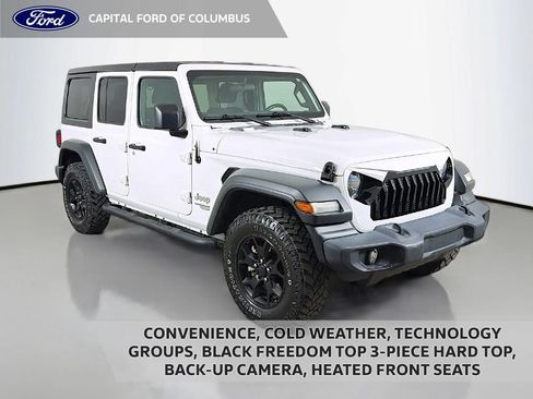 Used 2019 Jeep Wrangler Unlimited Sport S AWD/4WD image 1