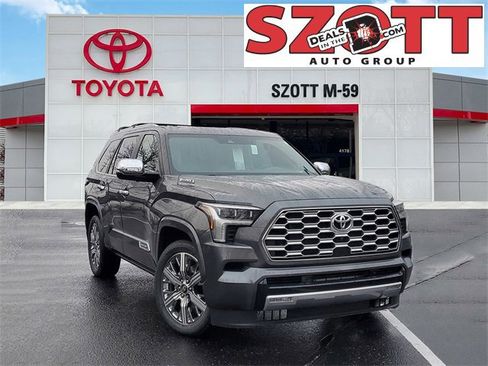 New 2026 Toyota Sequoia Capstone image 1