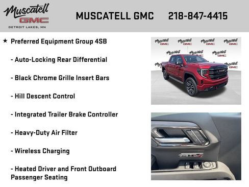 Used 2026 GMC Sierra 1500 AT4 w/ Technology Package AWD/4WD image 18