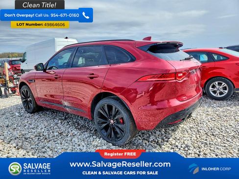 Used 2017 Jaguar F-PACE S AWD/4WD image 3