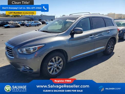 Used 2015 INFINITI QX60 Luxe w/ Premium Plus Package AWD/4WD image 1