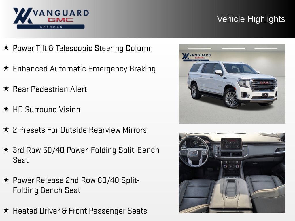 Used 2023 GMC Yukon XL SLT w/ SLT Luxury Package AWD/4WD image 31