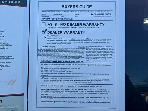 Certified 2023 Jeep Renegade Latitude image 26