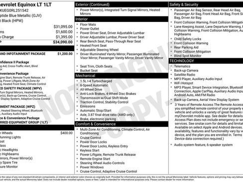 Used 2024 Chevrolet Equinox LT AWD/4WD image 10