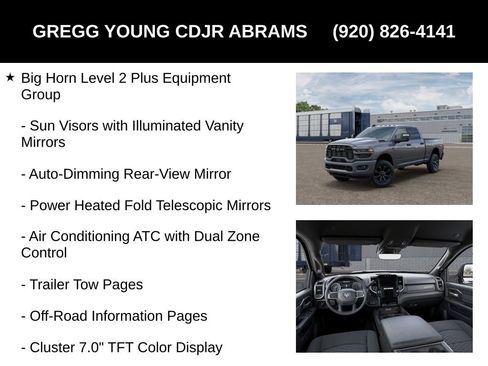 New 2026 RAM 3500 Big Horn AWD/4WD image 12