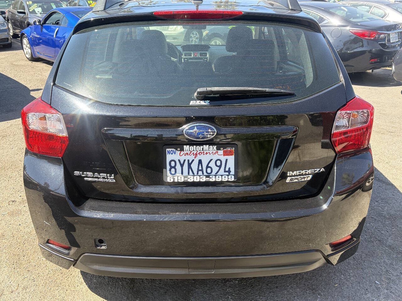Used 2015 Subaru Impreza 2.0i Sport Limited AWD/4WD image 7