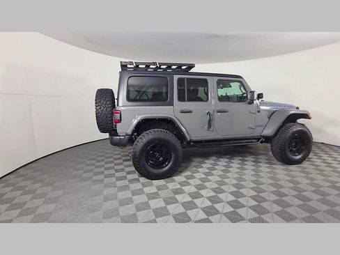 Used 2022 Jeep Wrangler Unlimited Rubicon 4xe w/ Steel Bumper Group AWD/4WD image 37