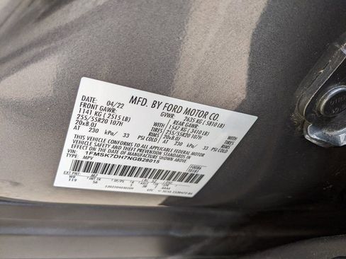 Used 2022 Ford Explorer XLT w/ Equipment Group 202A image 30