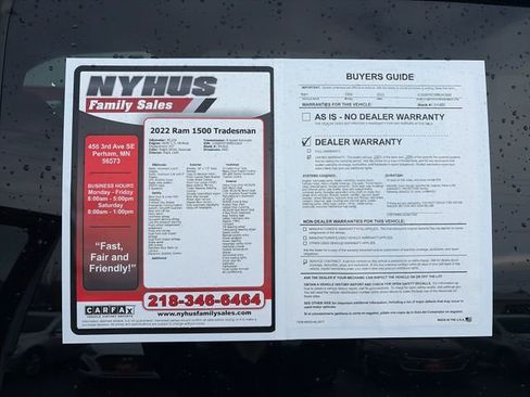 Used 2022 RAM 1500 Tradesman w/ Trailer Tow Group (B) AWD/4WD image 48