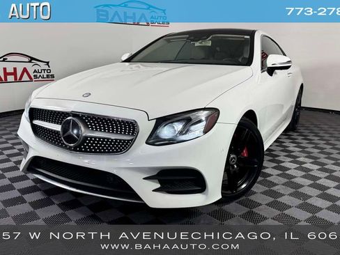 Used 2018 Mercedes-Benz E 400 4MATIC Coupe w/ Premium 3 Package image 1