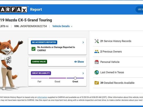 Used 2019 MAZDA CX-5 Grand Touring AWD/4WD image 11