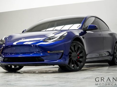 Used 2023 Tesla Model 3 Performance AWD/4WD image 1