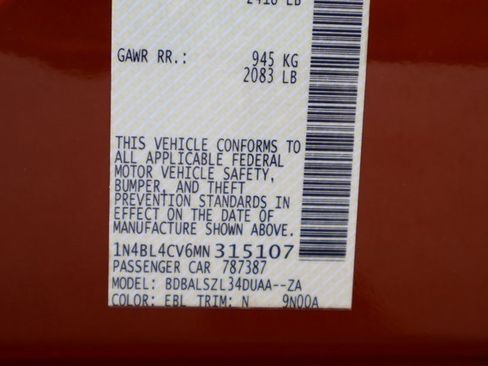 Used 2021 Nissan Altima 2.5 SR w/ SR Premium Package image 28