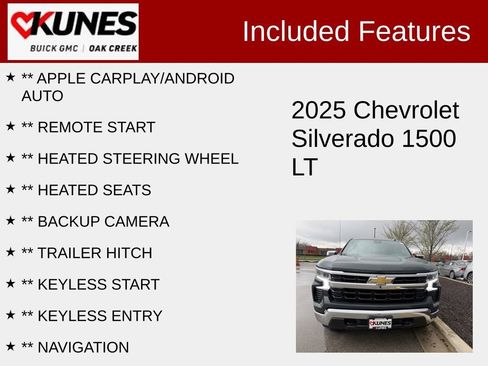Used 2025 Chevrolet Silverado 1500 LT AWD/4WD image 2