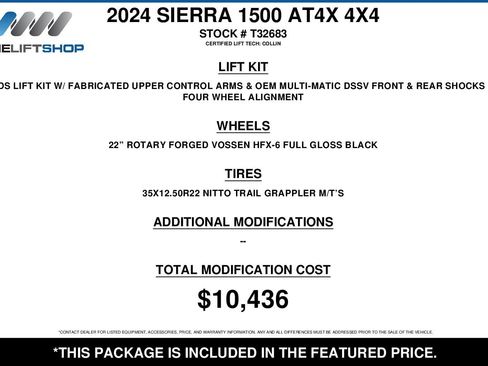 Used 2024 GMC Sierra 1500 AT4X AWD/4WD image 2